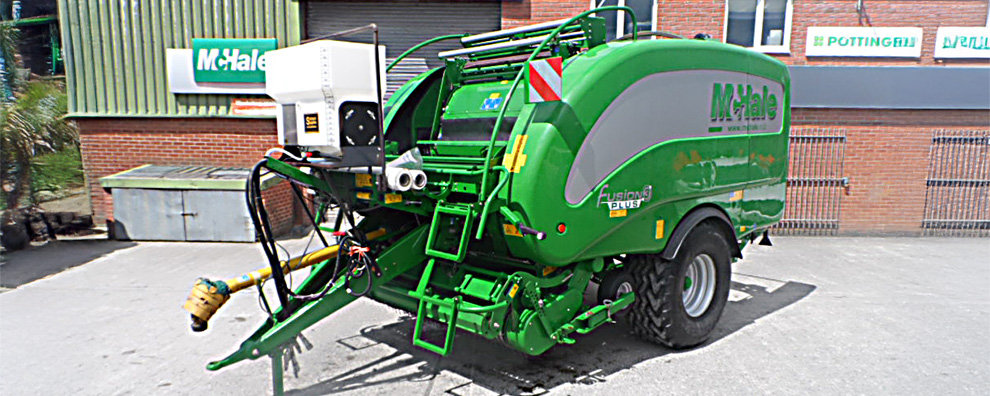 250 litre additive tank kit on McHale baler