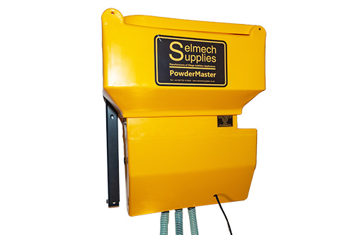 Selmech powder applicator the triple outlets