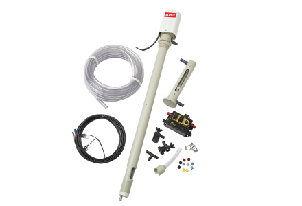 Ecoflow stem pump for applying Ecosyl liquid additive
